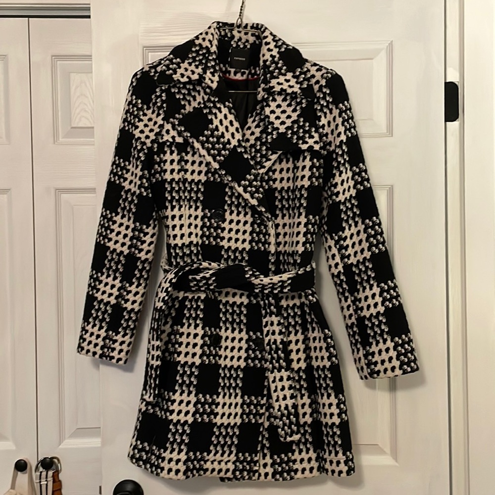 Express pea coat, size medium